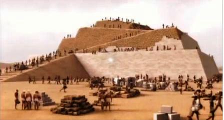 Egypt pyramids -Giza project construction 